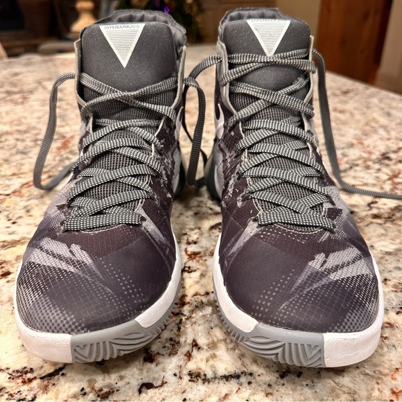 Nike Hyperdunk wolf Gray camo men’s size 8 high top shoe sneaker hi top 2015 - Picture 3 of 10